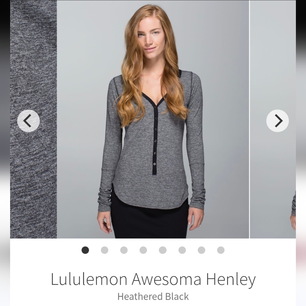 Lululemon Awesoma Henley